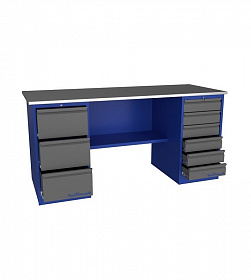 На сайте Трейдимпорт можно недорого купить Верстак Верстакофф PROFFI 218 Д3 Д6. 