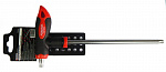 Ключ Т-образный TORX с прорезиненной рукояткой T45х200мм, на пластиковом держателе Forsage F-76745G