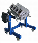 Стенд Р776Е П для разборки и сборки двигателей, КПП, задних мостов и агрегатов весом до 2000 кг.